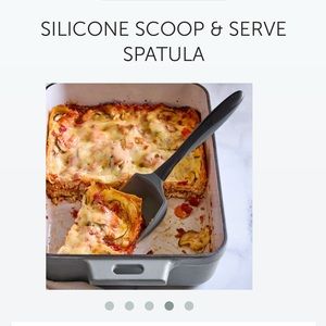 PAMPERED CHEF SILICONE SCOOP & SERVE SPATULA NEW IN PACKAGING